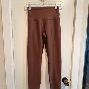 ALO Yoga Chocolate Brown Leggings